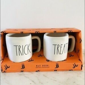 Rae Dunn Trick Treat Mug Set